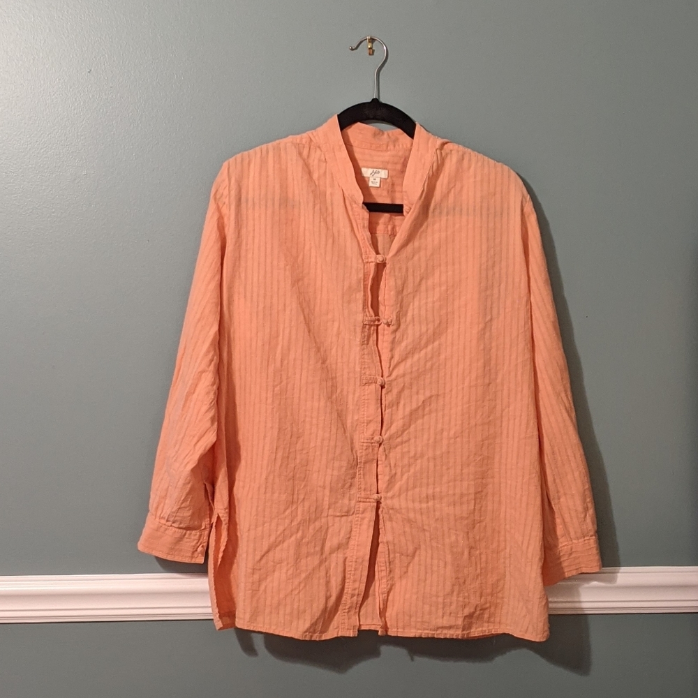 J. Jill - Flowy, cotton, blouse (buttons)